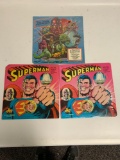 Group of 3 records featuring Superman and other