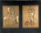 The Highland Mint Michael Jordan 1996 Bronze Mint Card Set.