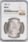 1883 P Morgan Silver Dollar (NGC) MS62.