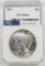 1925 P Peace Silver Dollar (PCI) Certified.