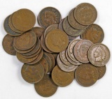 Lot of (38) Indian Head Cents.