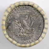 $25 Bank Wrapped Roll of Susan B. Anthony Dollars.