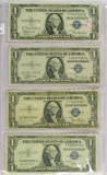 Lot of (14) $1 Silver Certificates & $2 Legal Tender Notes.