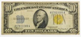 1934-A $10 Silver Certificate (North Africa) Note.