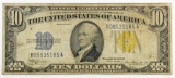 1934-A $10 Silver Certificate (North Africa) Note.