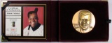 The Highland Mint Frank Thomas Bronze Mint Coin Magnum Series.