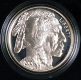 2001 American Buffalo Proof Silver Dollar Commemorative.