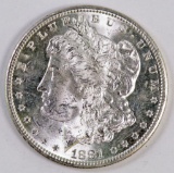 1881 S Morgan Silver Dollar.