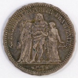 1873-A France 5 Francs.