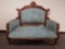 Antique Upholstered Settee.