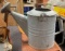 Vintage galvanized watering bucket