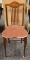 Vintage mahogany spindle back chair