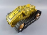 Marx Toys Key Wind Tin Army Tank 12.