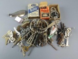 Large group of keys & locks.