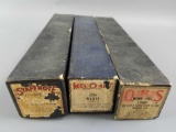 Group of 3 Player Piano Rolls.
