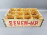 Vintage Wooden Seven-Up Crate