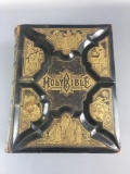 Antique 1886 Family Holy Bible.