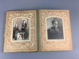 Victorian Portrait Photo Album.
