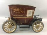 Jewel Co. Inc 75 Years Jim Beam Automobile Bottle.