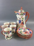 Vintage Japan Porcelain Tea Set.