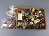 Large Group of Vintage Buttons.