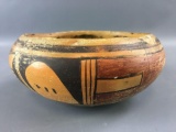 Vintage Native American Pottery Bowl.