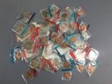Over 80 Uncirculated U.S. Coins from Mint Sets.