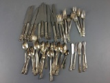 Group of 49 Community Plate Flatware.