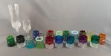 Group of 20 sandwich fair souvenir toothpick holders