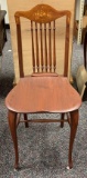 Vintage mahogany spindle back chair
