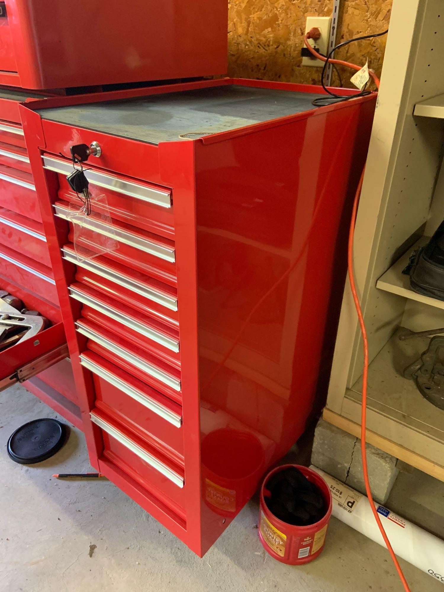 Harbor freight side hanging toolbox Proxibid