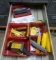 Drawer of utility knifes and blades