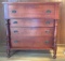 Cherry 4 drawer dresser