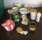 Group of vintage Shaving mugs and more