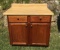 Wood Cabinet with top