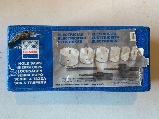 Lenox Holesaw set