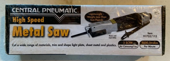 Central pneumatic metal saw