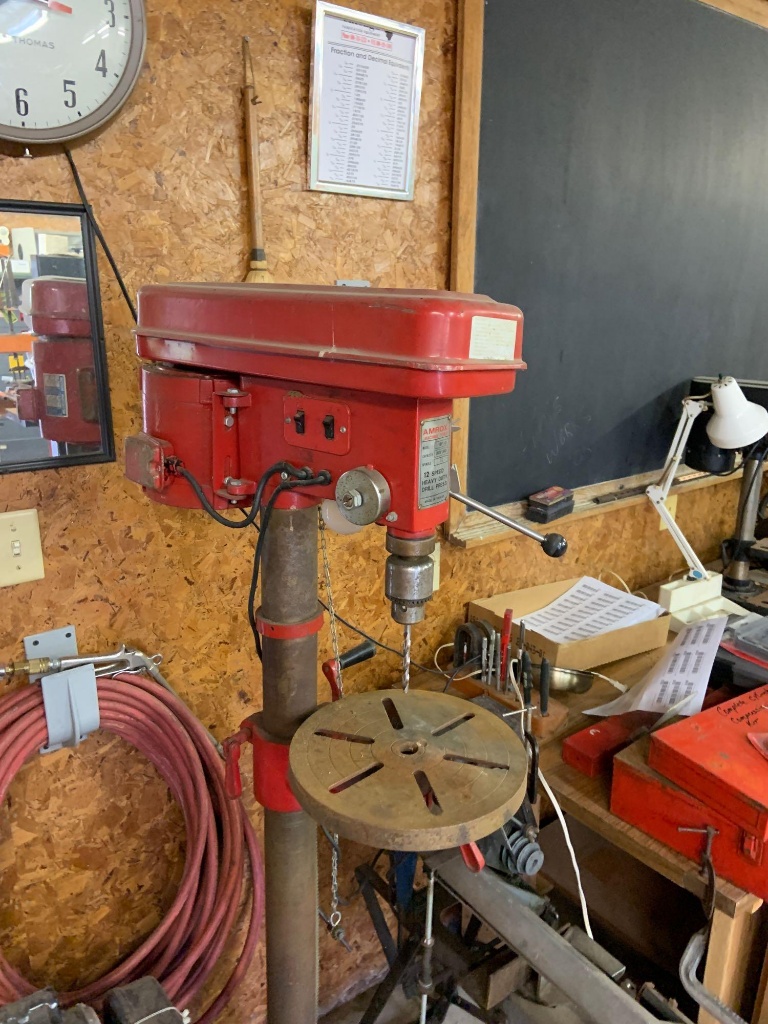 Amrox 12 speed heavy duty drill press 