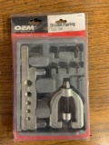 Double flaring tool set