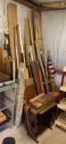 Corner lot of miscellaneous wood and more