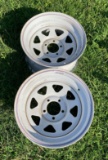 Group of two 16 1/2 inch rims