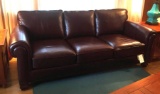 Ralph Lauren Leather Couch