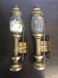Pair of Vintage wall Candlestick lamps