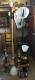 Group of 8 Vintage Lamps