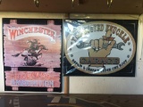 Group of 2 Metal Signs