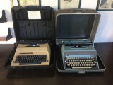 Group of 2 Vintage Typewriters