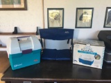 Group of 3 benchseat, cooler and humidifier