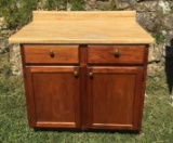 Wood Cabinet with top