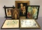Group of Vintage framed religious art