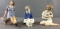 Group of 3 Bing and Grondahl Copenhagen Porcelain Children Figurines